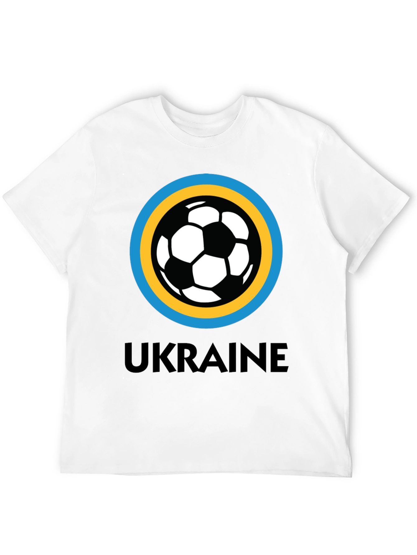Camiseta Ucrania Fútbol - Diseño Exclusivo