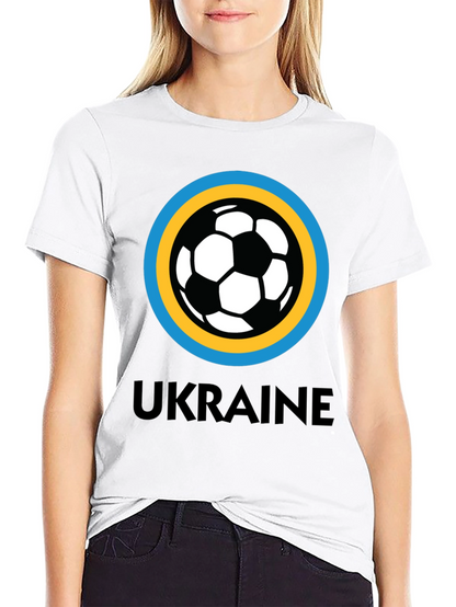 Camiseta Ucrania Fútbol - Diseño Exclusivo
