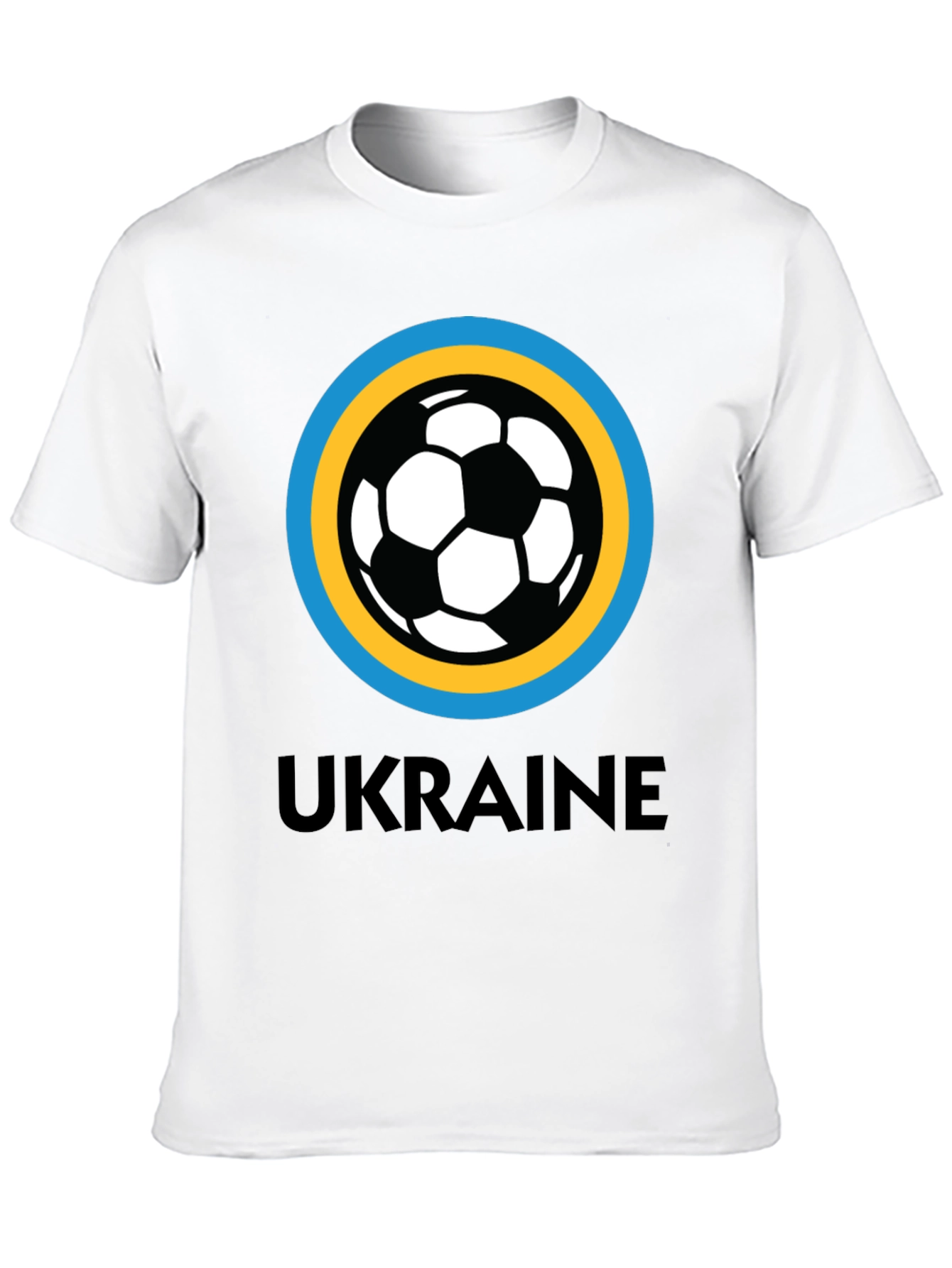 Camiseta Ucrania Fútbol - Diseño Exclusivo