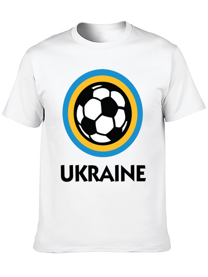Camiseta Ucrania Fútbol - Diseño Exclusivo