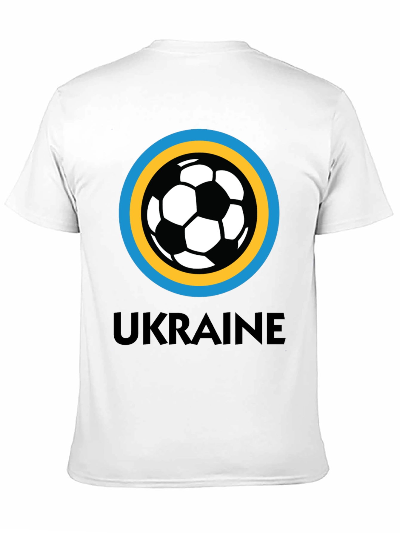 Camiseta Ucrania Fútbol - Diseño Exclusivo