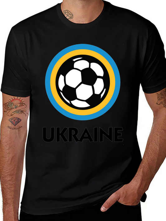 Camiseta Ucrania Fútbol - Diseño Exclusivo