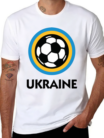 Camiseta Ucrania Fútbol - Diseño Exclusivo