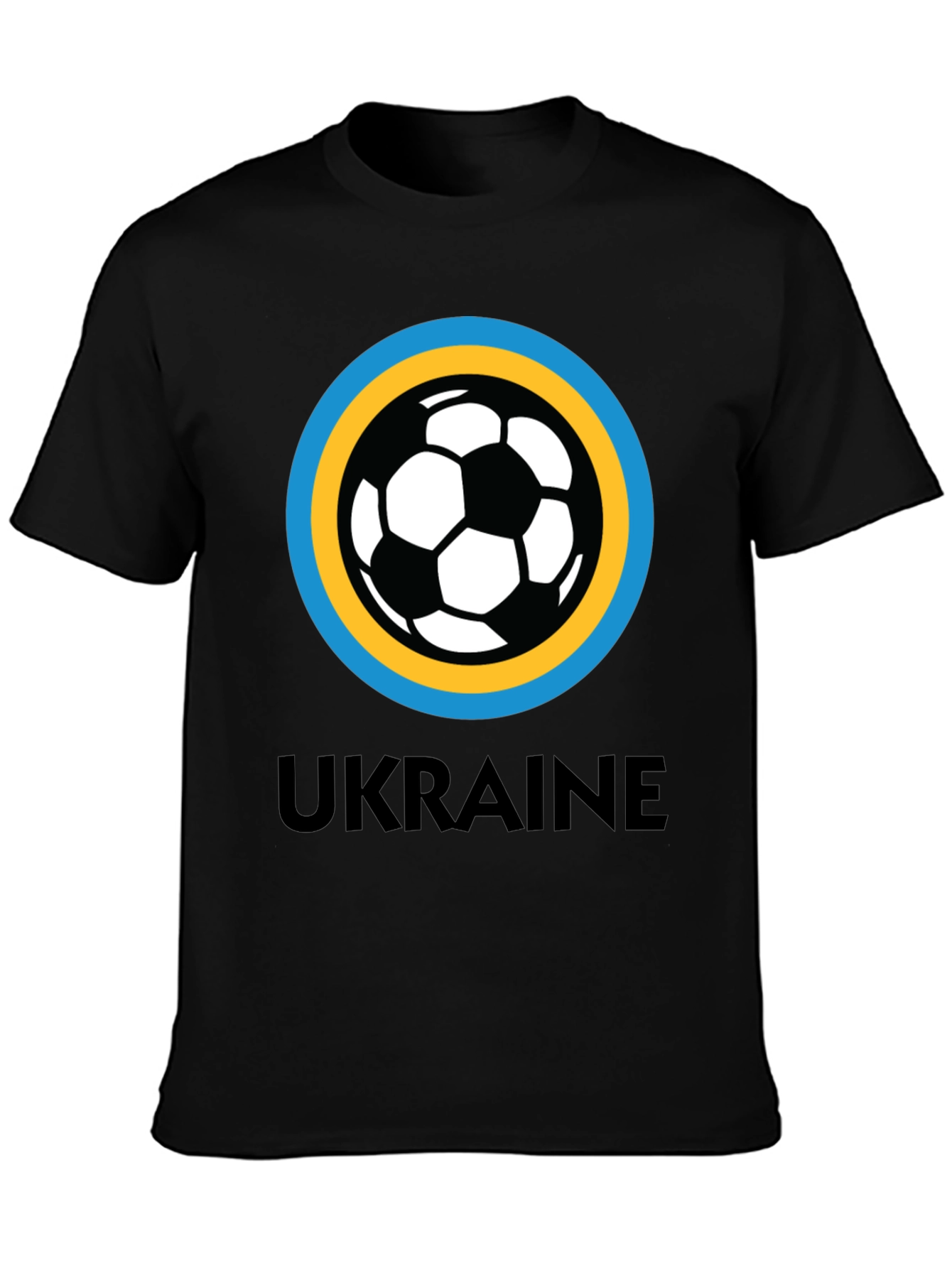 Camiseta Ucrania Fútbol - Diseño Exclusivo