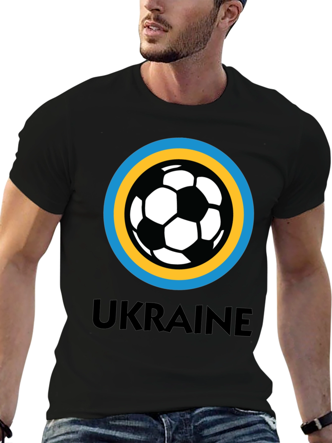 Camiseta Ucrania Fútbol - Diseño Exclusivo