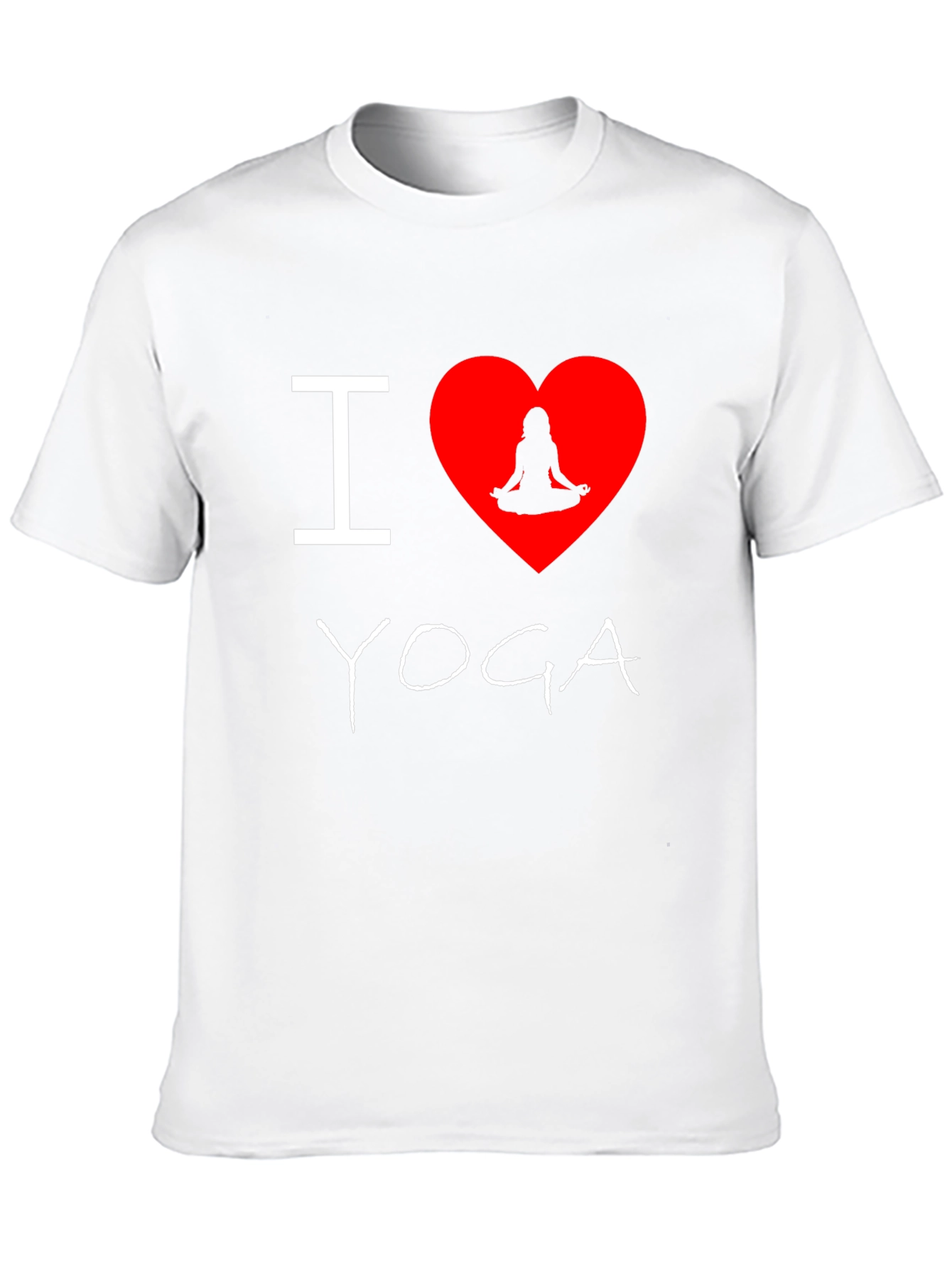 Camiseta Negra Amo Yoga para Hombre