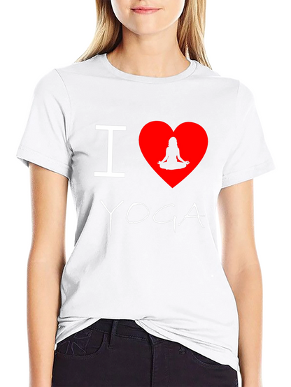 Camiseta Negra Amo Yoga para Hombre