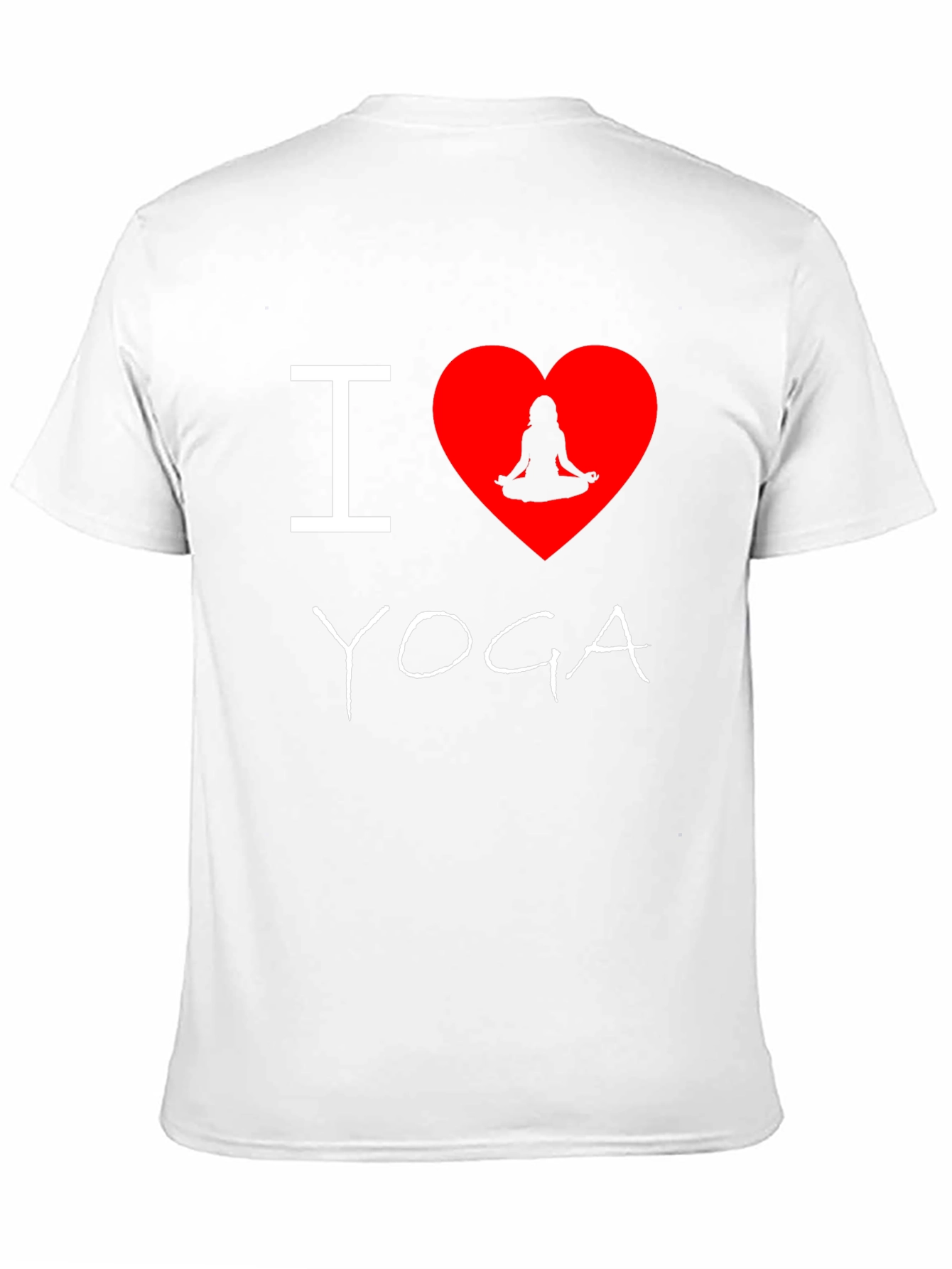 Camiseta Negra Amo Yoga para Hombre