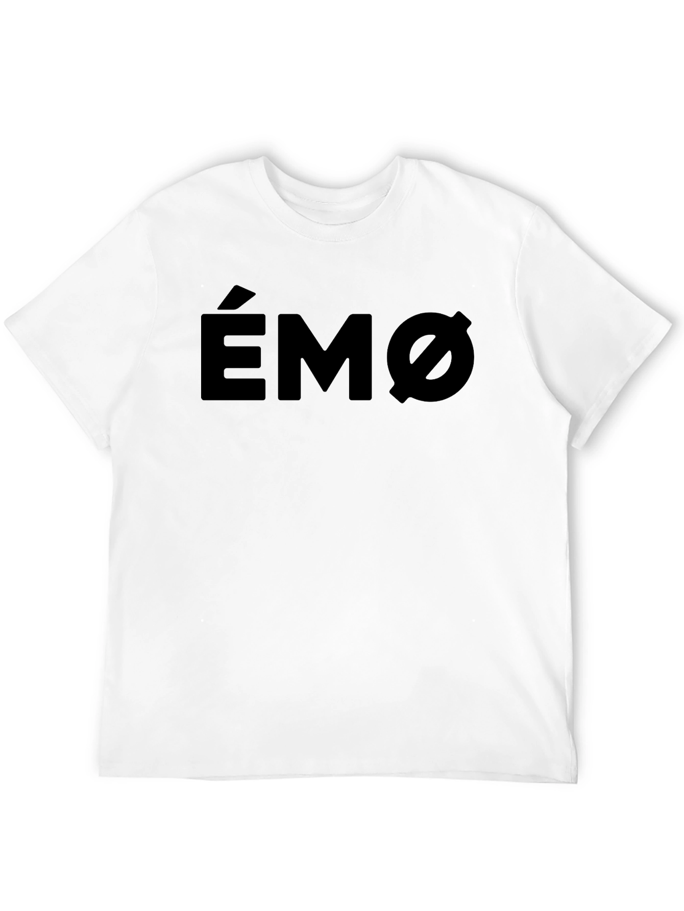 Camiseta Negra ÉMØ Casual