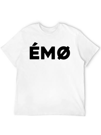Camiseta Negra ÉMØ Casual