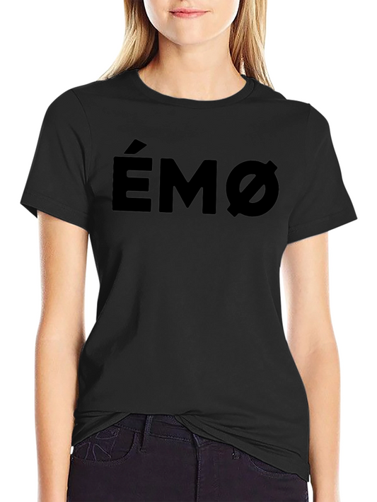 Camiseta Negra ÉMØ Casual