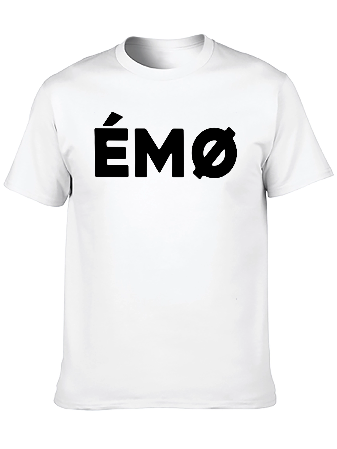 Camiseta Negra ÉMØ Casual