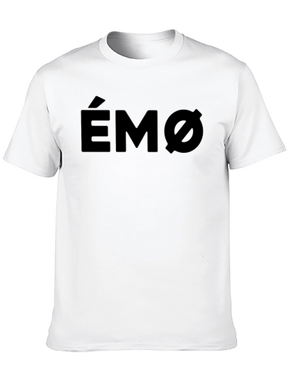 Camiseta Negra ÉMØ Casual