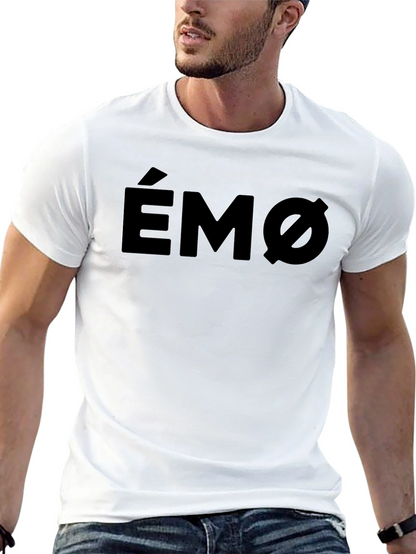 Camiseta Negra ÉMØ Casual