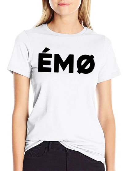 Camiseta Negra ÉMØ Casual