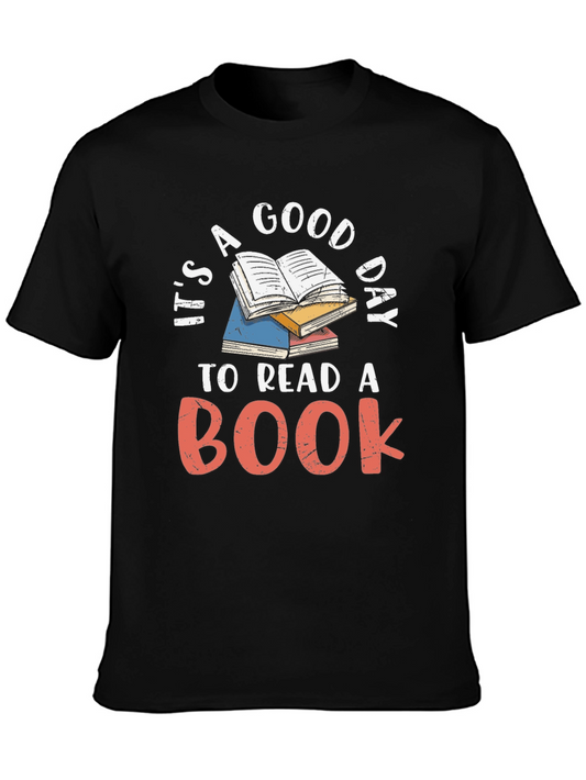 Camiseta Negra Es un buen día para leer