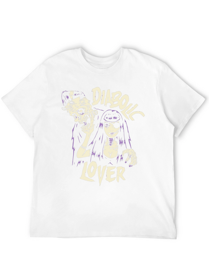 Camiseta Negra Diabolic Lover - Estilo Gótico
