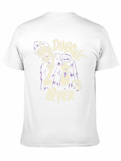Camiseta Negra Diabolic Lover - Estilo Gótico