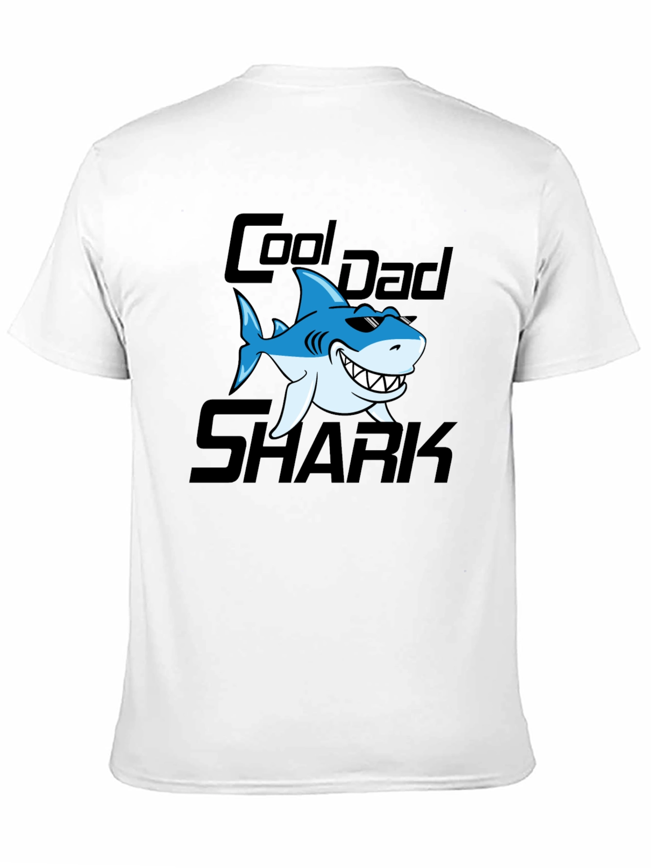 Camiseta Hombre Cool Dad Shark - Diseño Divertido