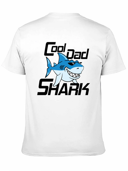 Camiseta Hombre Cool Dad Shark - Diseño Divertido
