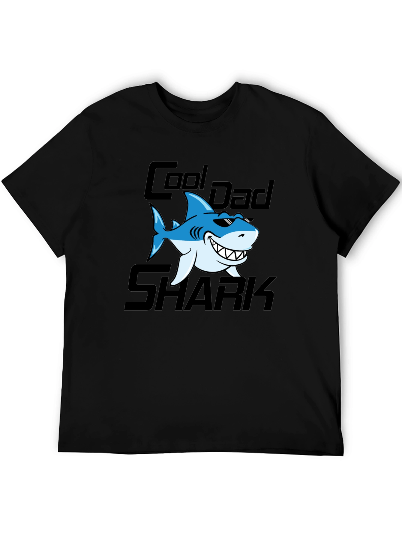 Camiseta Hombre Cool Dad Shark - Diseño Divertido