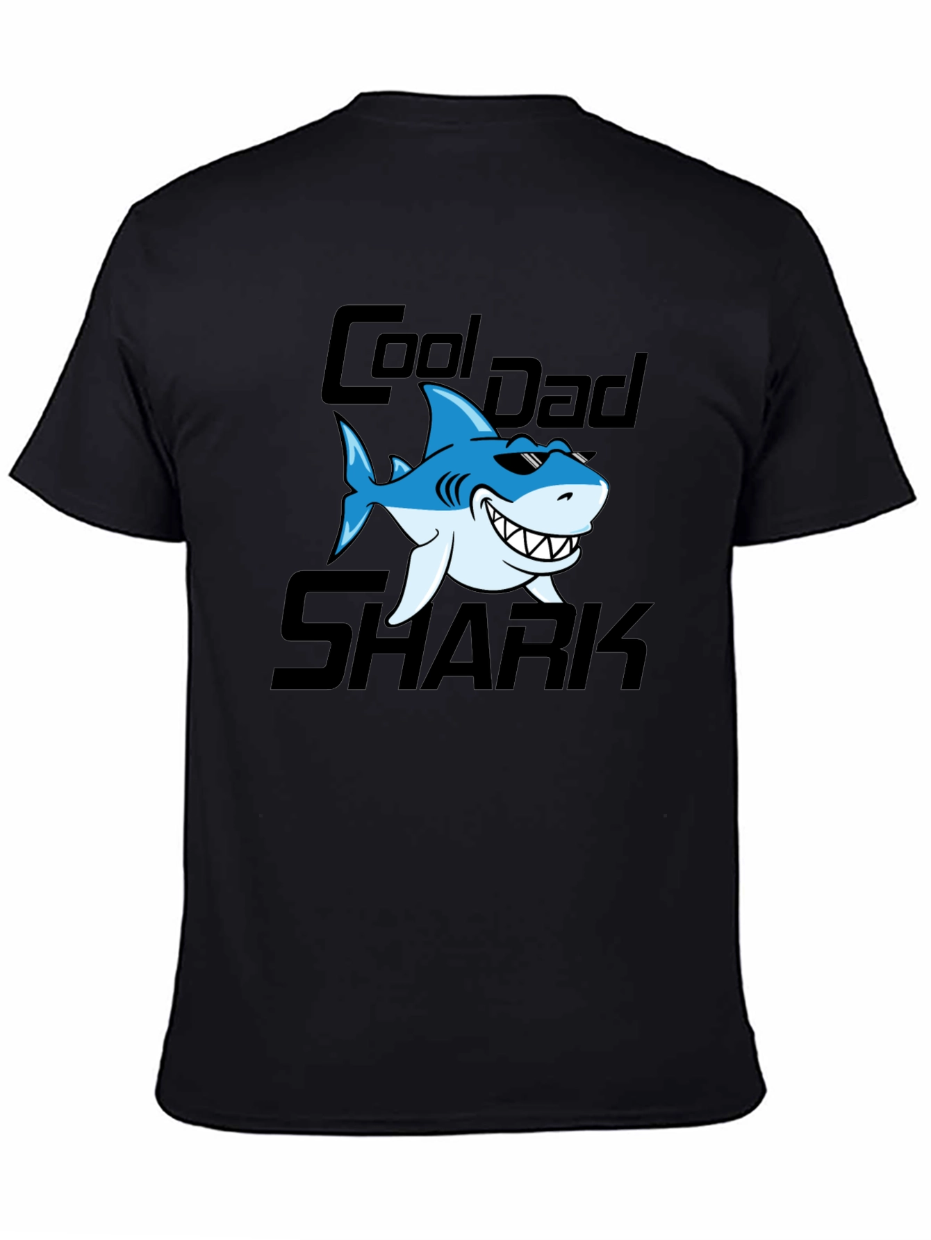 Camiseta Hombre Cool Dad Shark - Diseño Divertido
