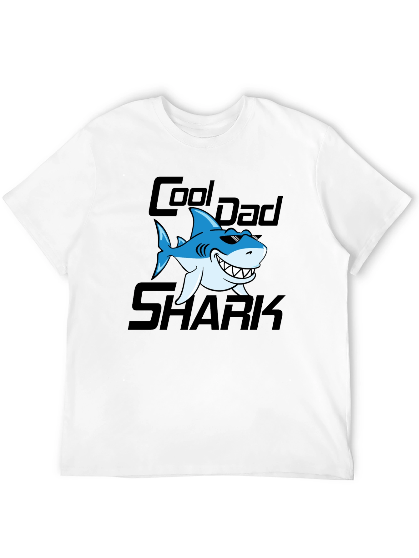 Camiseta Hombre Cool Dad Shark - Diseño Divertido