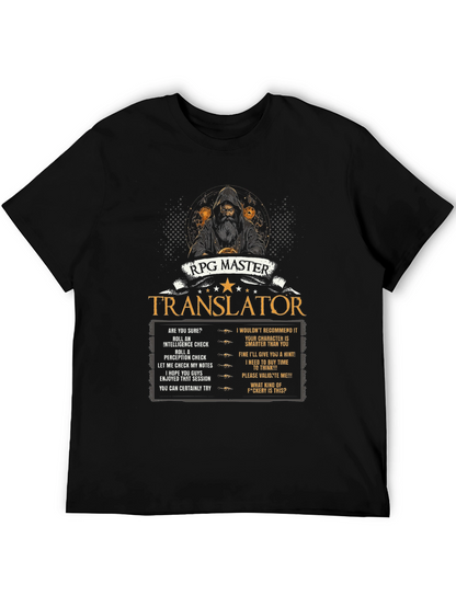 Camiseta RPG Master Translator