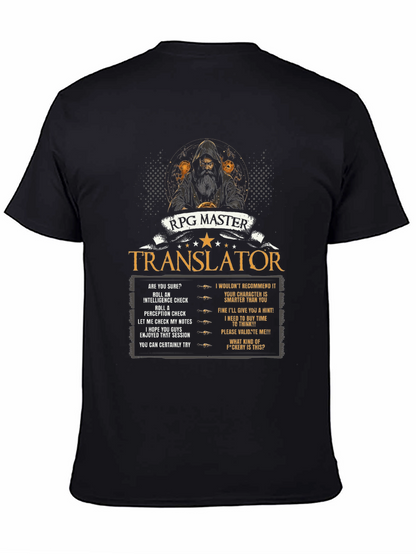 Camiseta RPG Master Translator