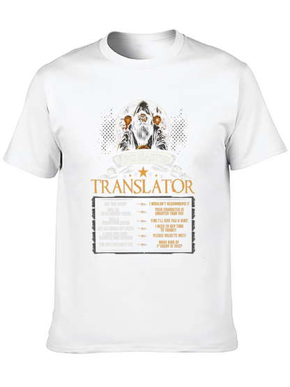 Camiseta RPG Master Translator