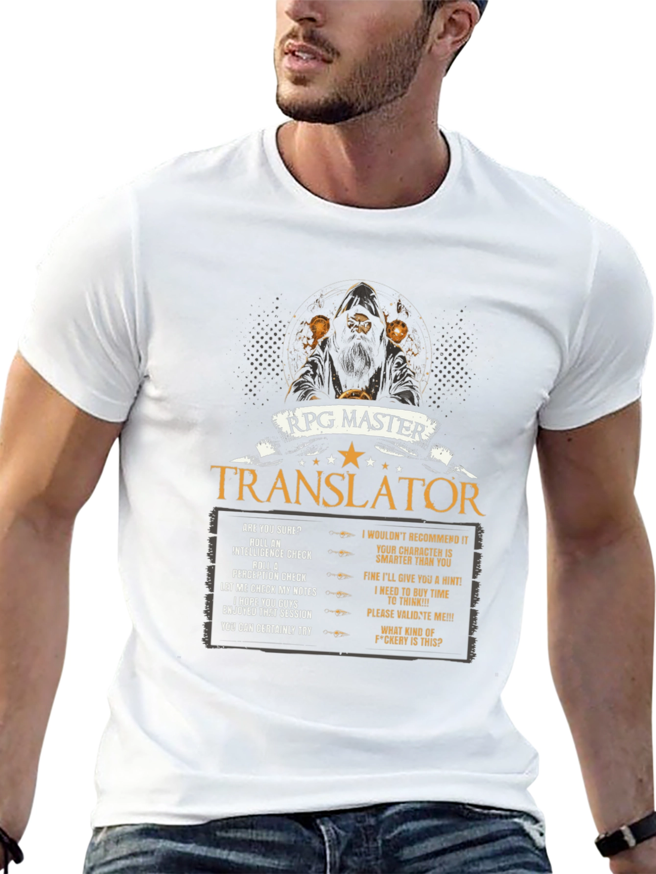 Camiseta RPG Master Translator