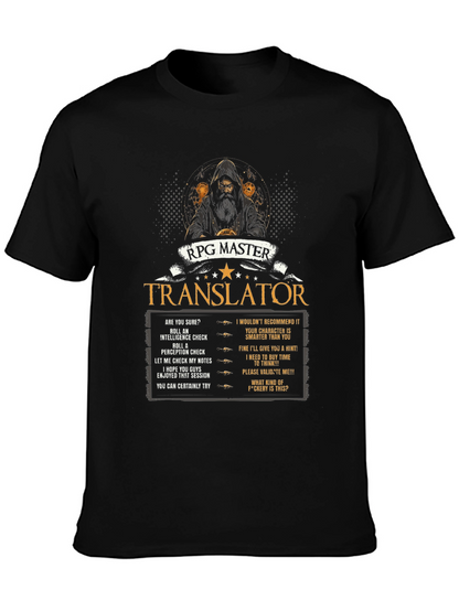 Camiseta RPG Master Translator