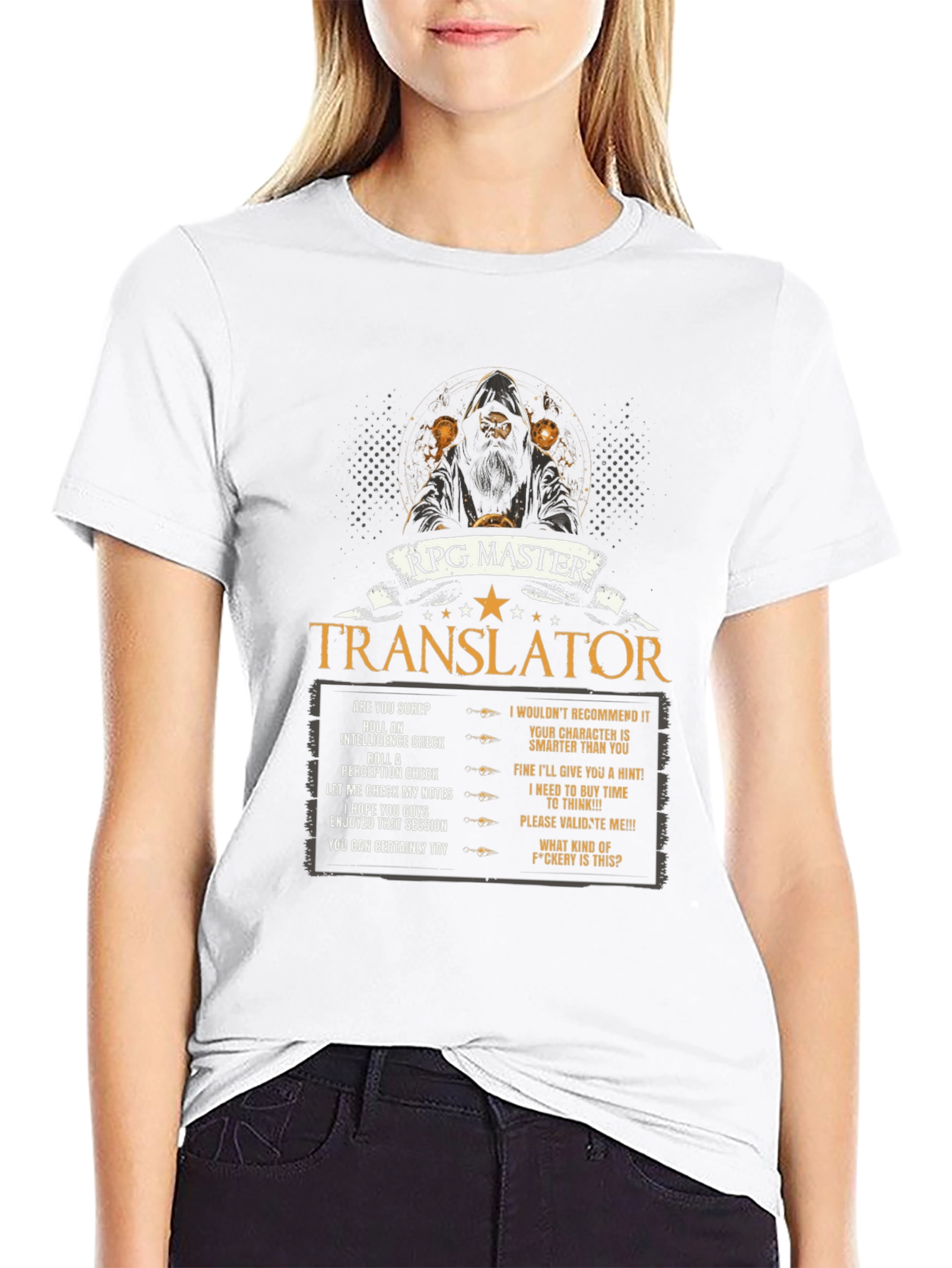 Camiseta RPG Master Translator