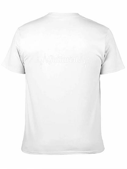 Camiseta Negra Guitarrista - Diseño Original