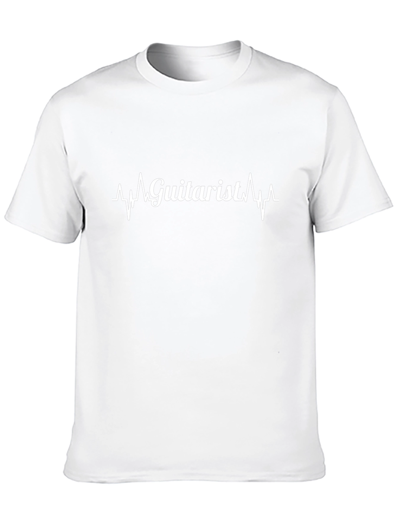 Camiseta Negra Guitarrista - Diseño Original