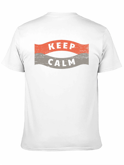 Camiseta Negra Hombre - Keep Calm