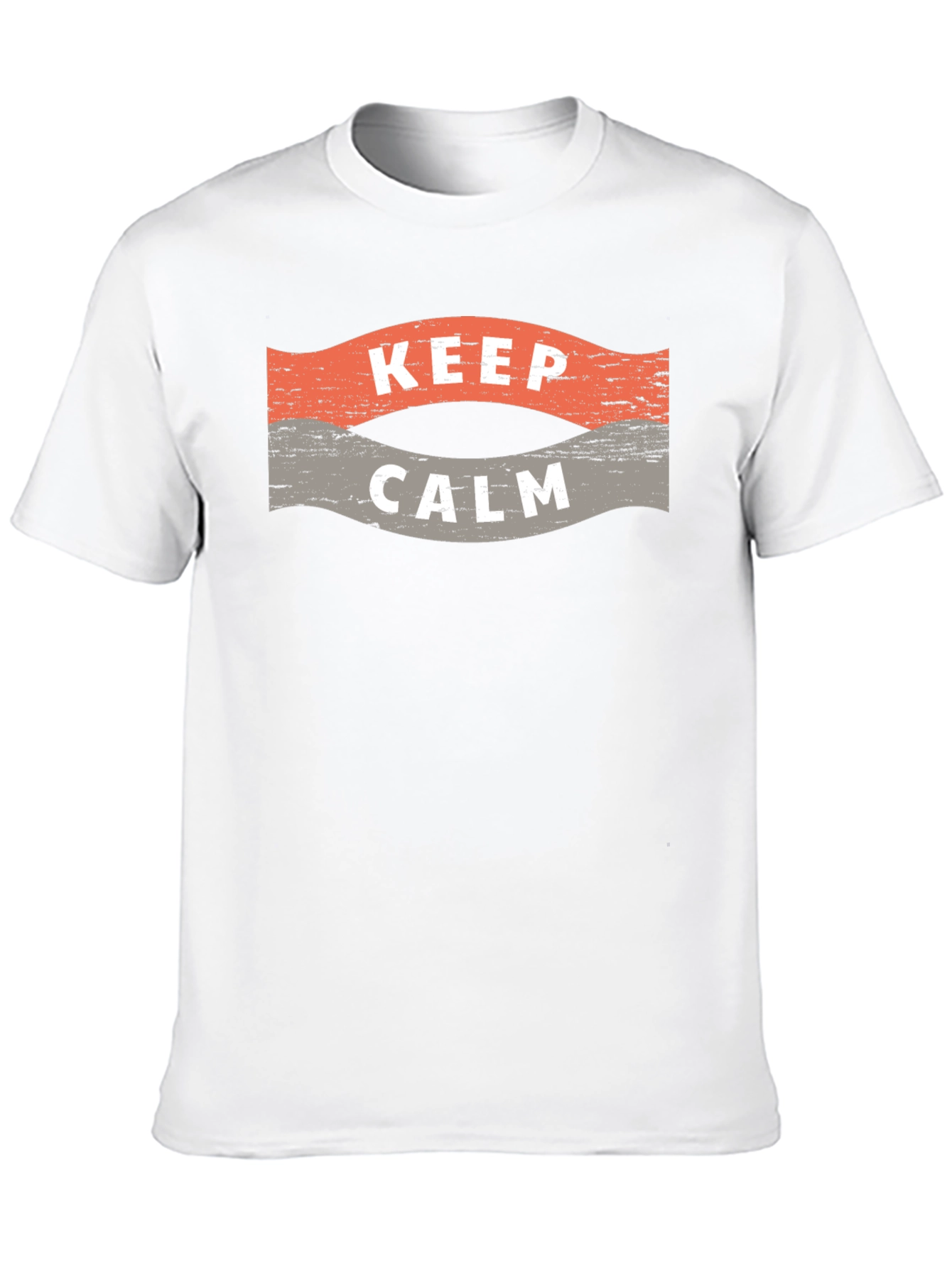 Camiseta Negra Hombre - Keep Calm