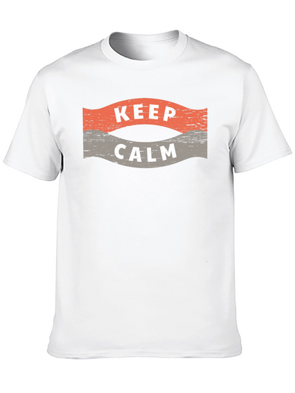 Camiseta Negra Hombre - Keep Calm