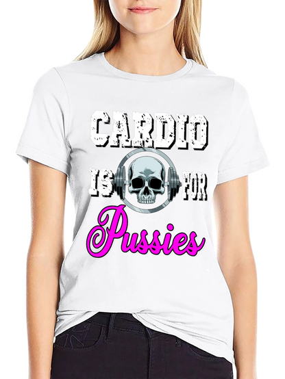 Camiseta Negra con Diseño de Gimnasio para Hombre