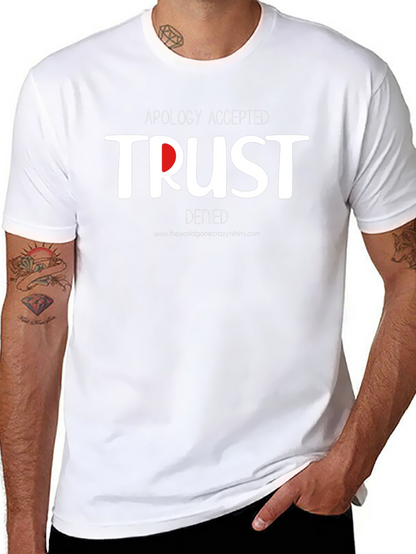 Camiseta Negra Trust Denied
