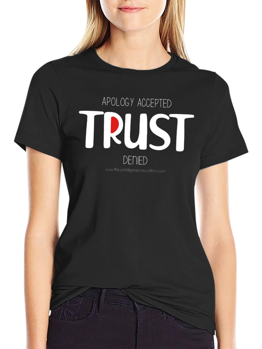 Camiseta Negra Trust Denied
