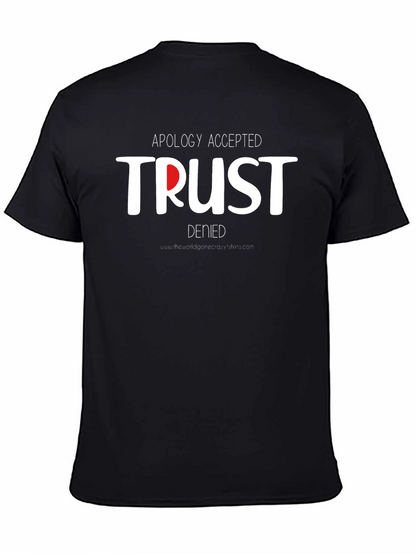 Camiseta Negra Trust Denied