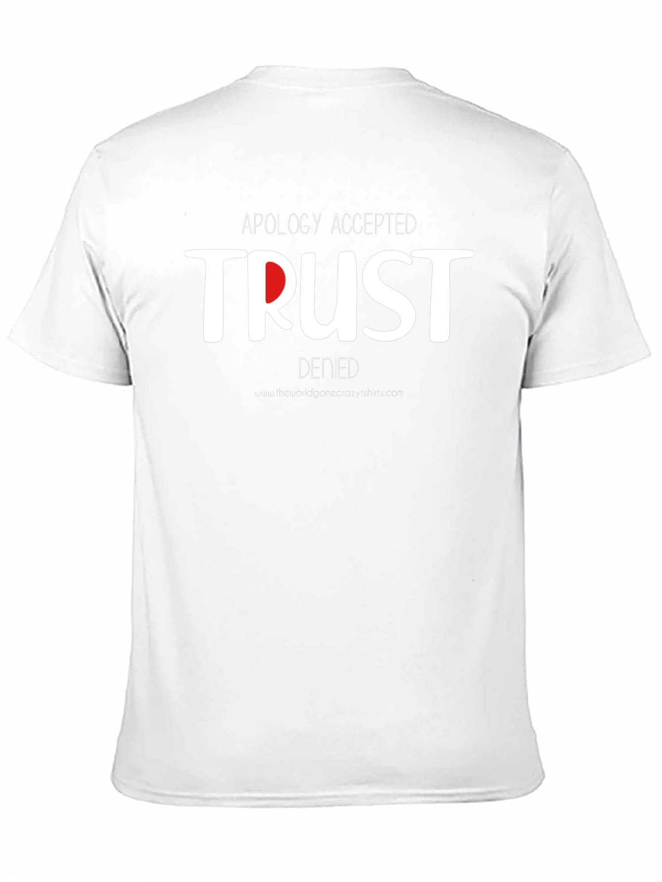 Camiseta Negra Trust Denied