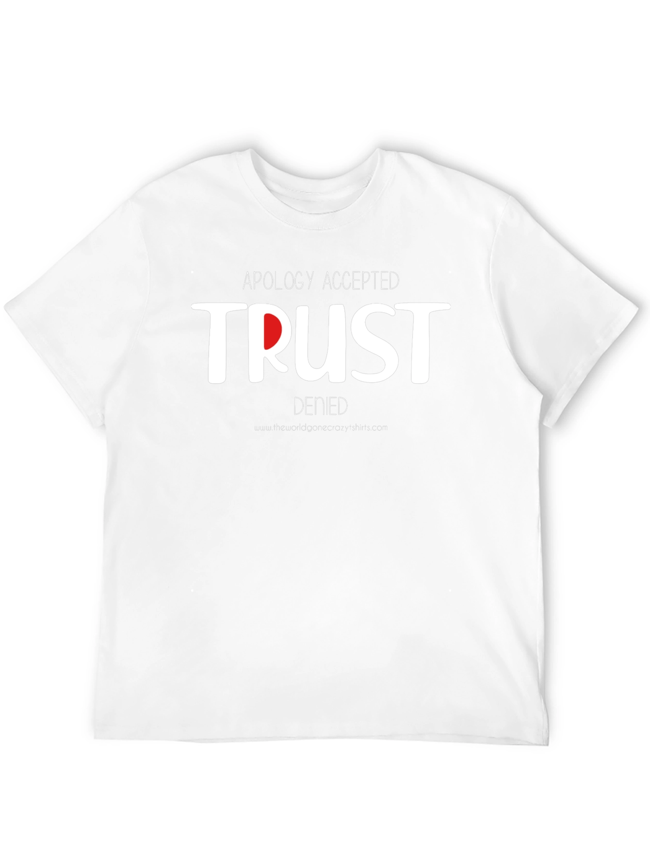 Camiseta Negra Trust Denied