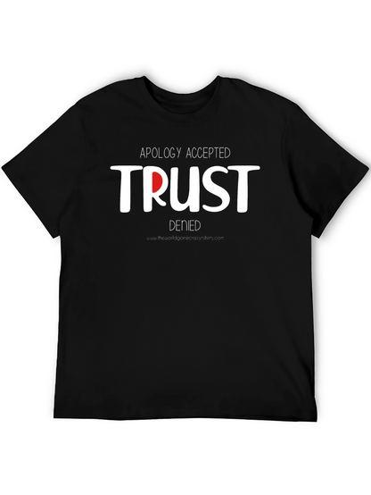 Camiseta Negra Trust Denied