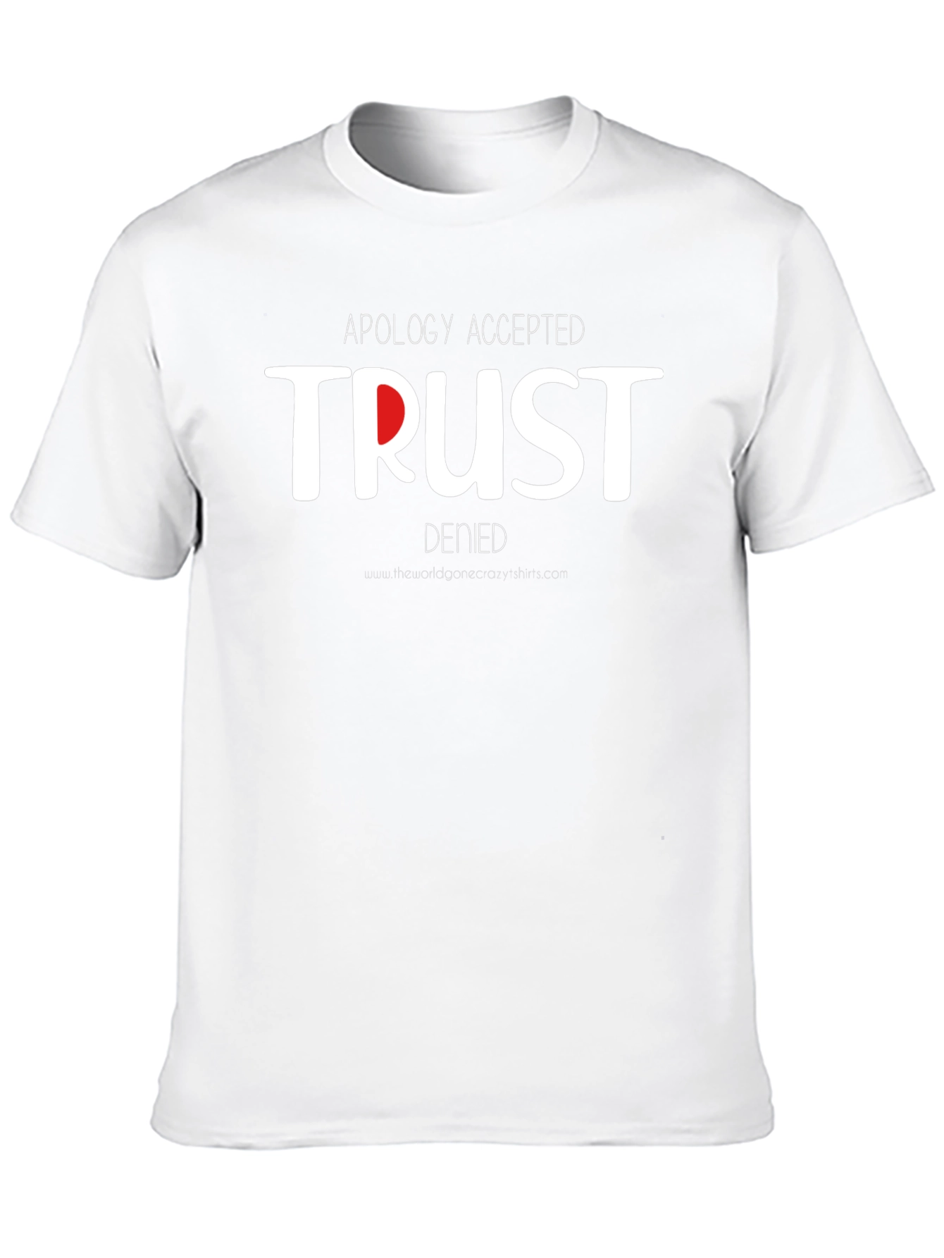 Camiseta Negra Trust Denied