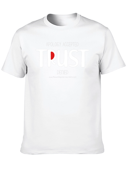 Camiseta Negra Trust Denied