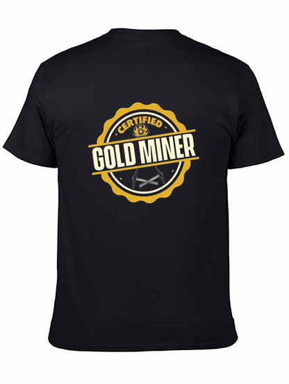 Camiseta Minero de Oro Certificado - Diseño Único