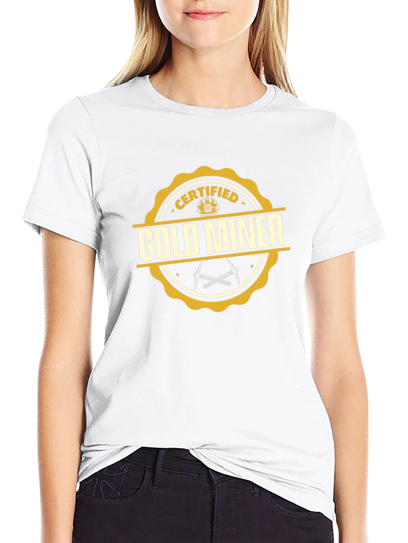 Camiseta Minero de Oro Certificado - Diseño Único