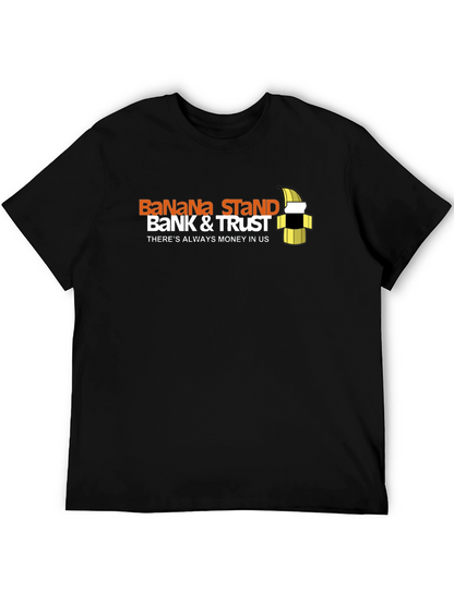 Camiseta Negra Banana Stand Bank & Trust